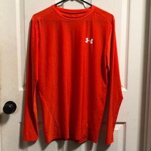 Under Armour long sleeves XXL orange  heatgear